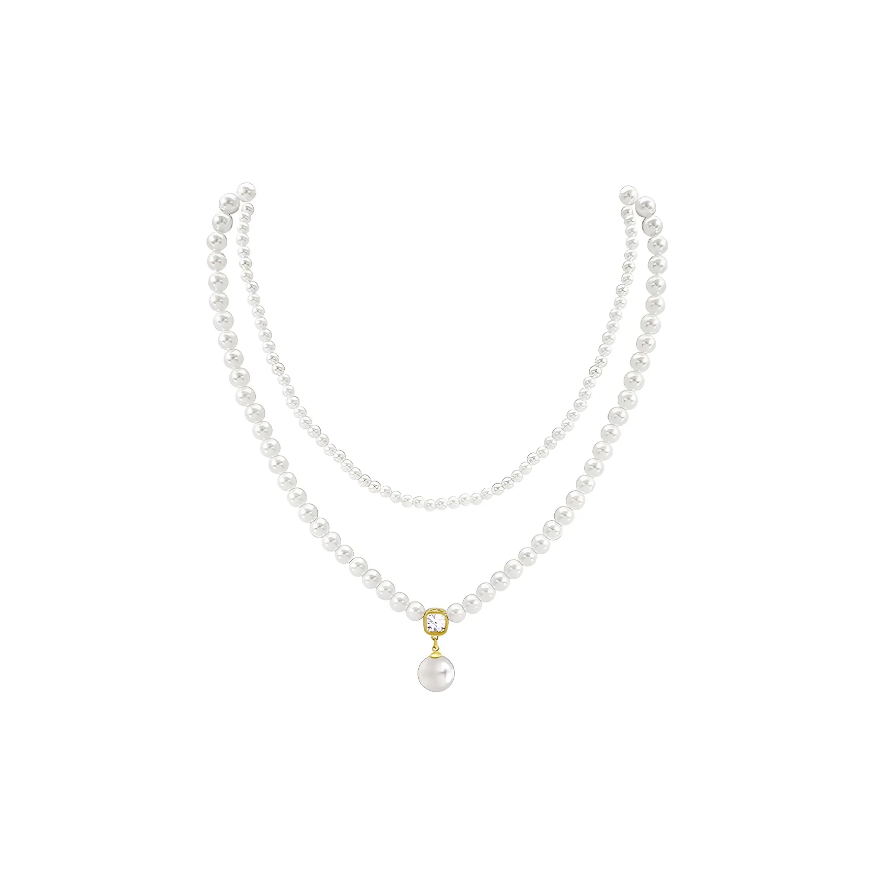 AGOVSKI Искусственная жемчужина Ожерелья Женские