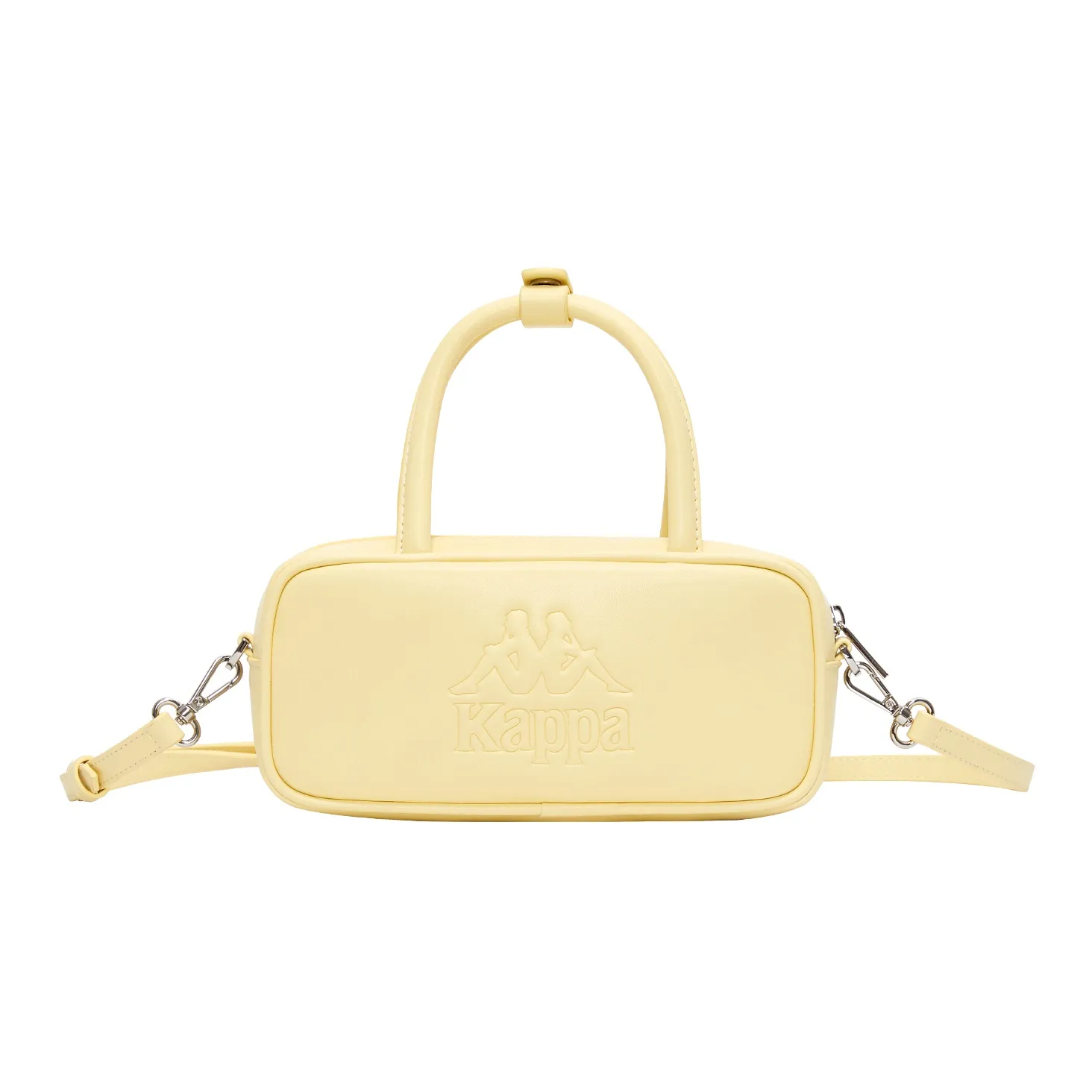 KAPPA ПУ (полиуретан) Милый Повседневный Bowling Сумки Сладкий стиль Преппи стиль Одно плечо Сумка Женские Проросток Желтый