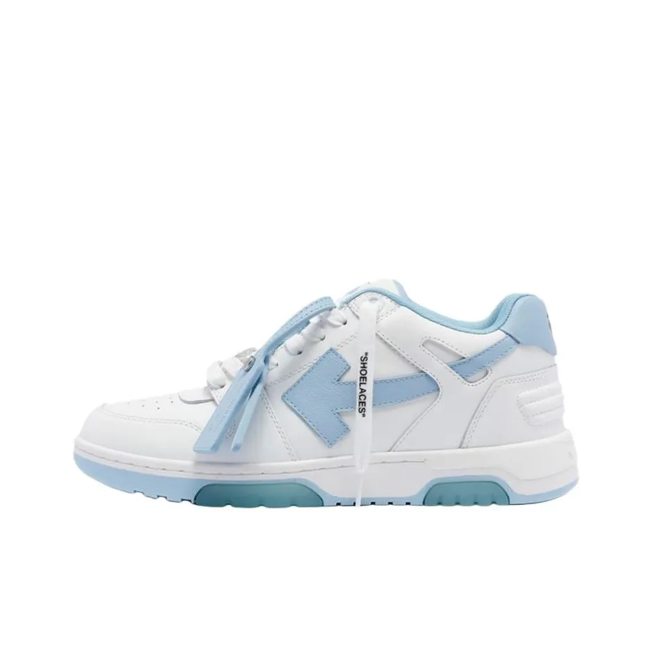 OFF WHITE Out Of Office Leather Sneaker 'White Blue'