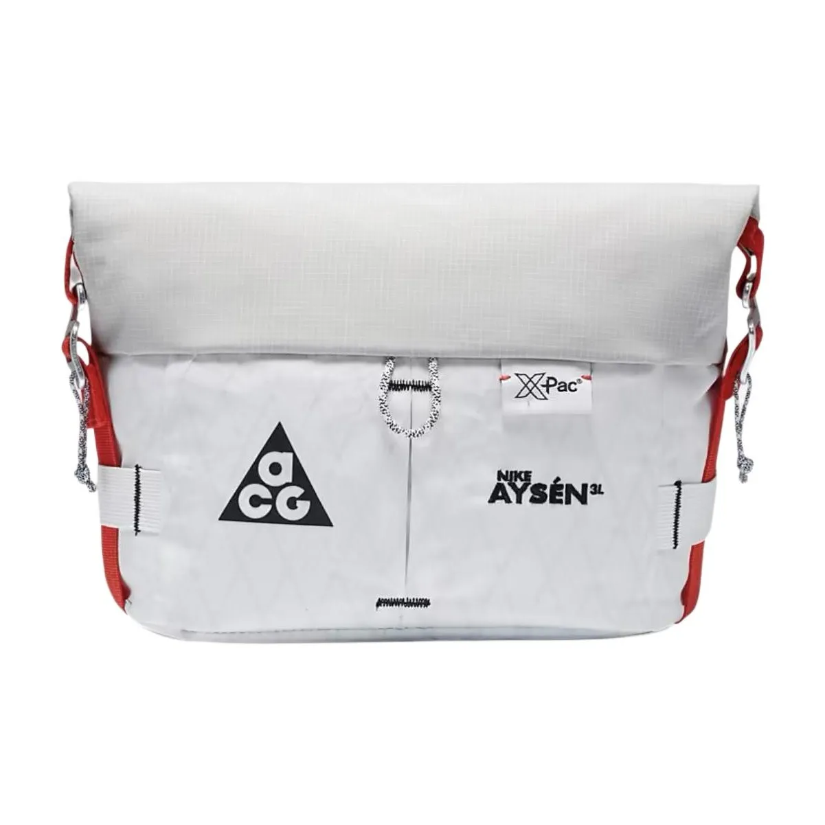 Nike Polyester One Shoulder Crossbody Fanny Pack Regular Unisex White