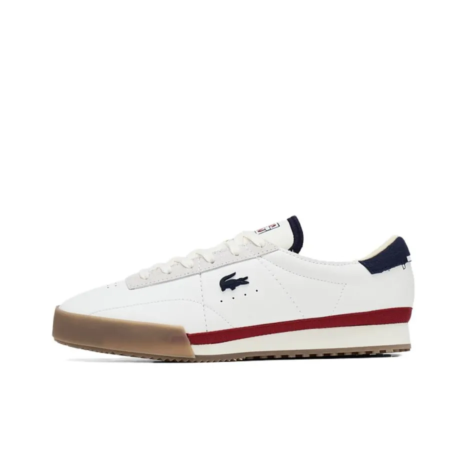 LACOSTE Collaboration Casual Men's White Red
