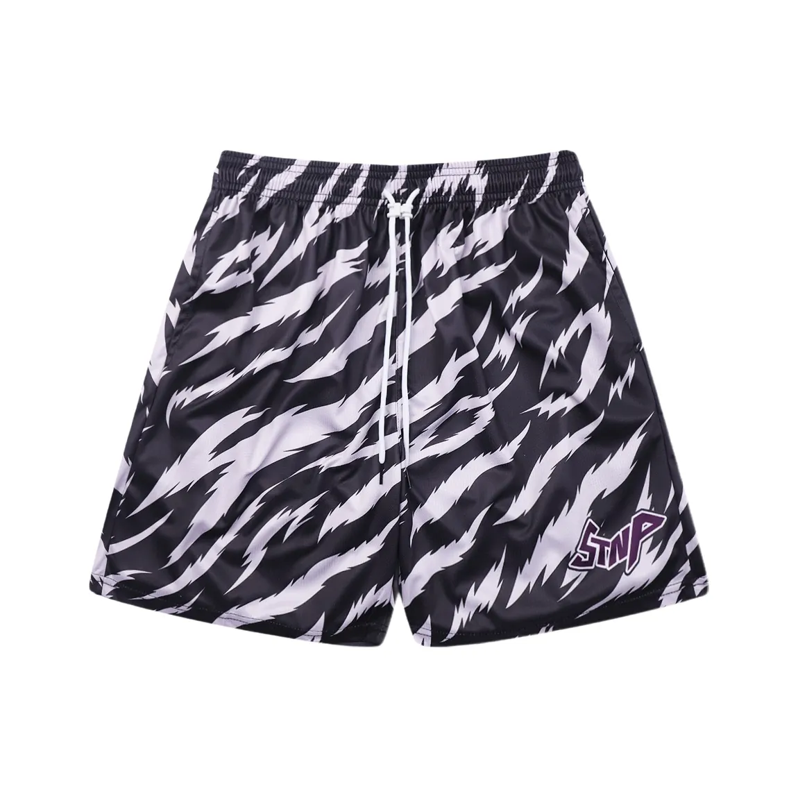 XDFM 8021 Черный и Белый Женские Повседневные шорты