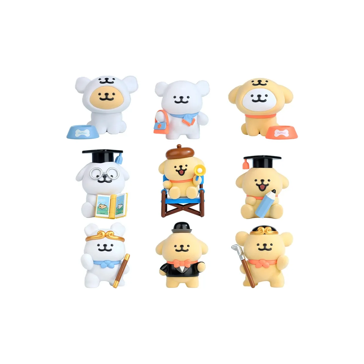 TOYZEROPLUS Мальтезе Жизнь Театр Слепые Коробки Один Mystery Коробка Целая Коробка 8 шт