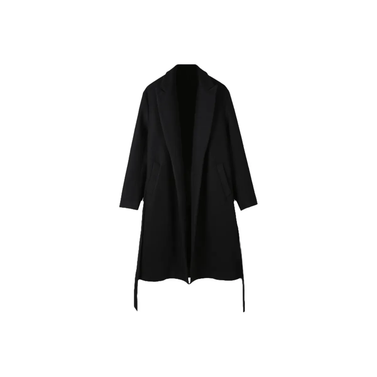 CUCHOHOMME Черное мужское пальто