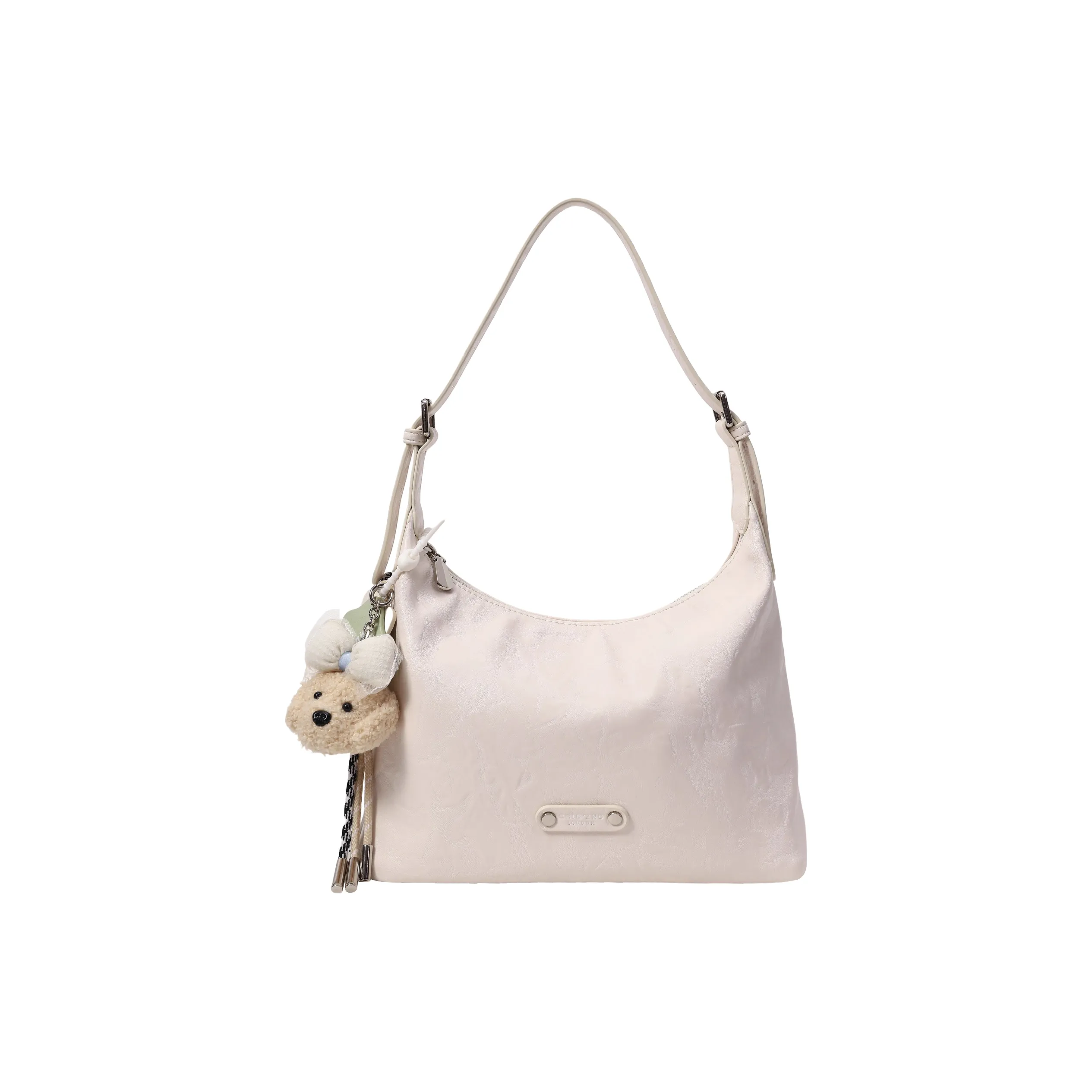 PAYOT Синтетическая кожа Midsummer Остров Tour Подмышечный Сумка на плечо Обычный Женские Лунно-белый