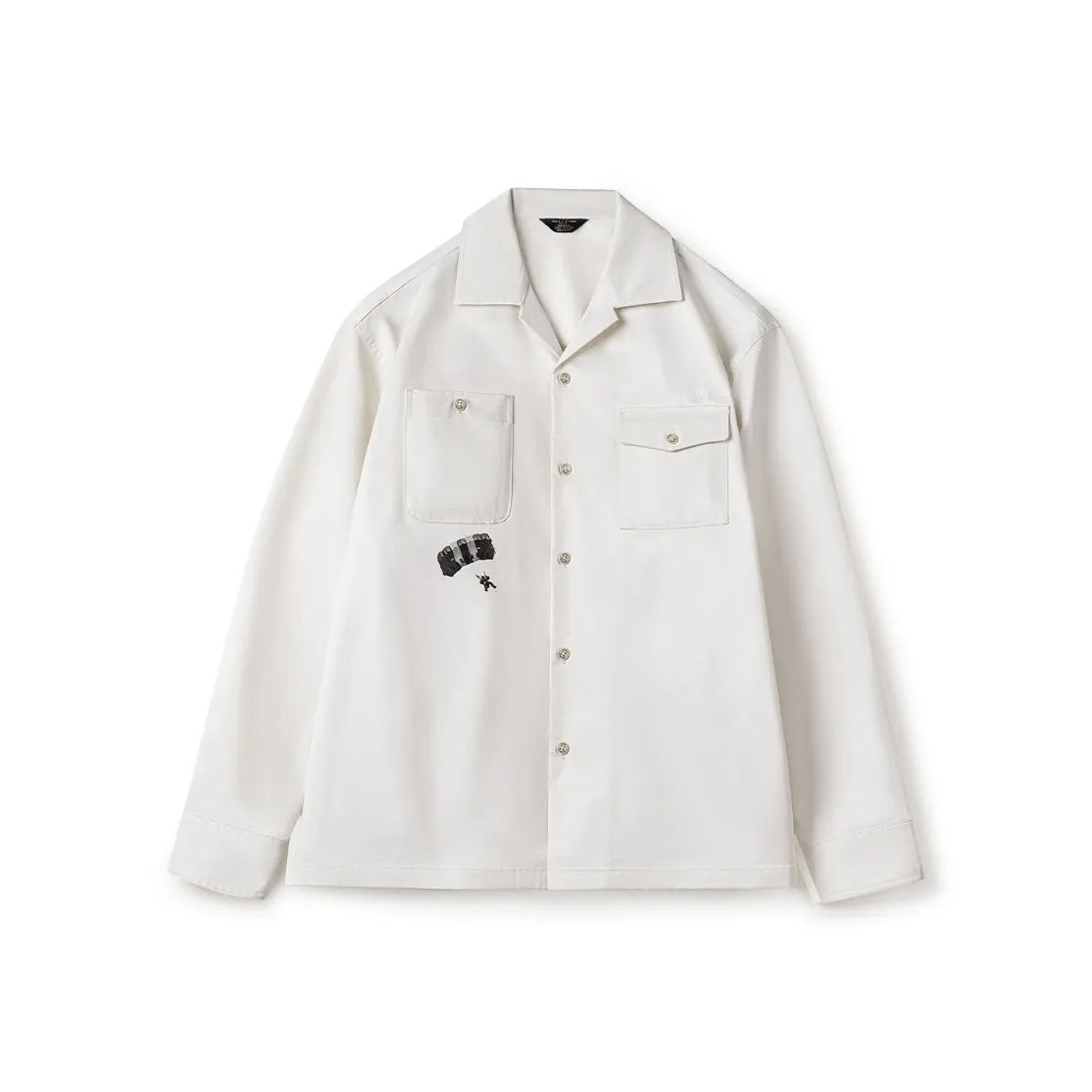 MADEN Amekaji Белый Мужская Рубашка