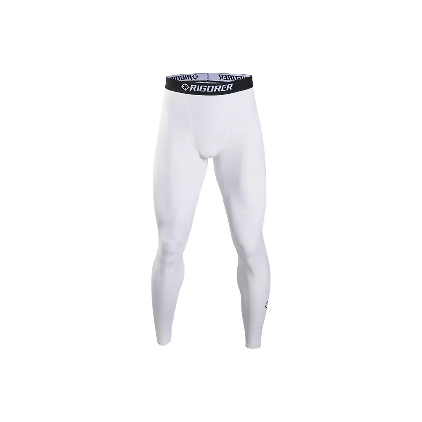 RIGORER Белые унисекс спортивные брюки