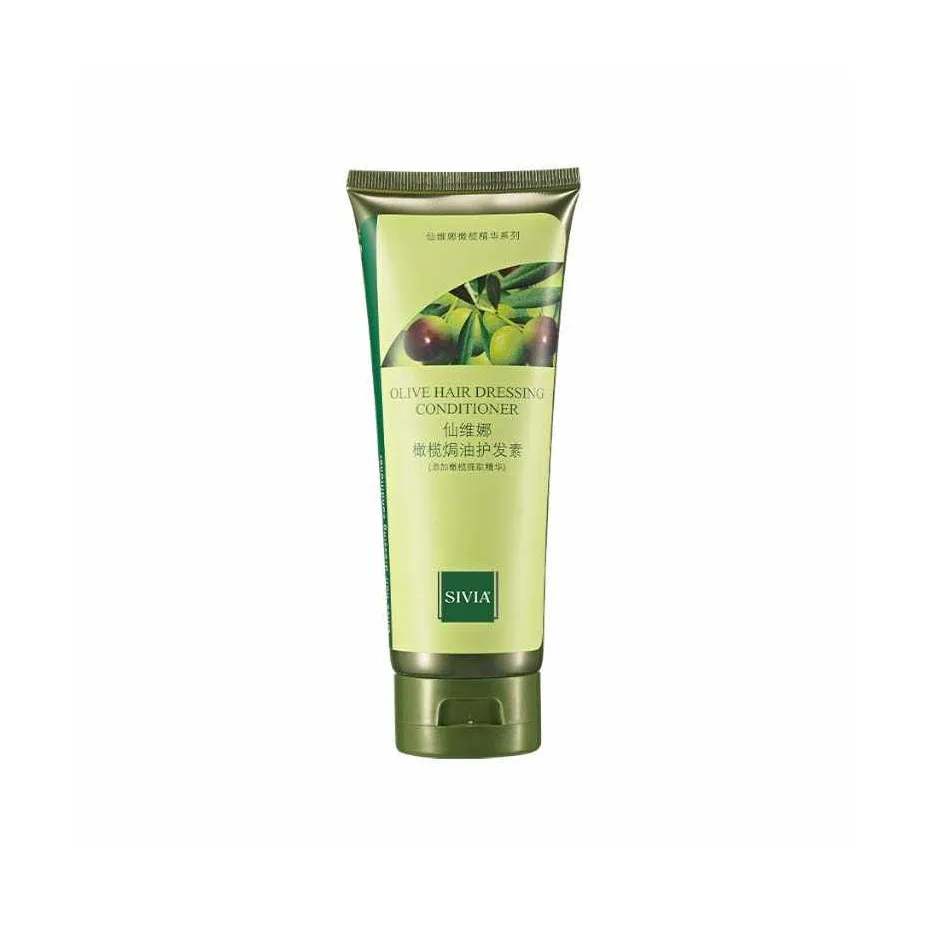 XIANWEINA Оливковый уход для волос Кондиционеры для волос Увлажняющий Контроль пушистости Сглаживающий Увлажняющий 200г 200г*2