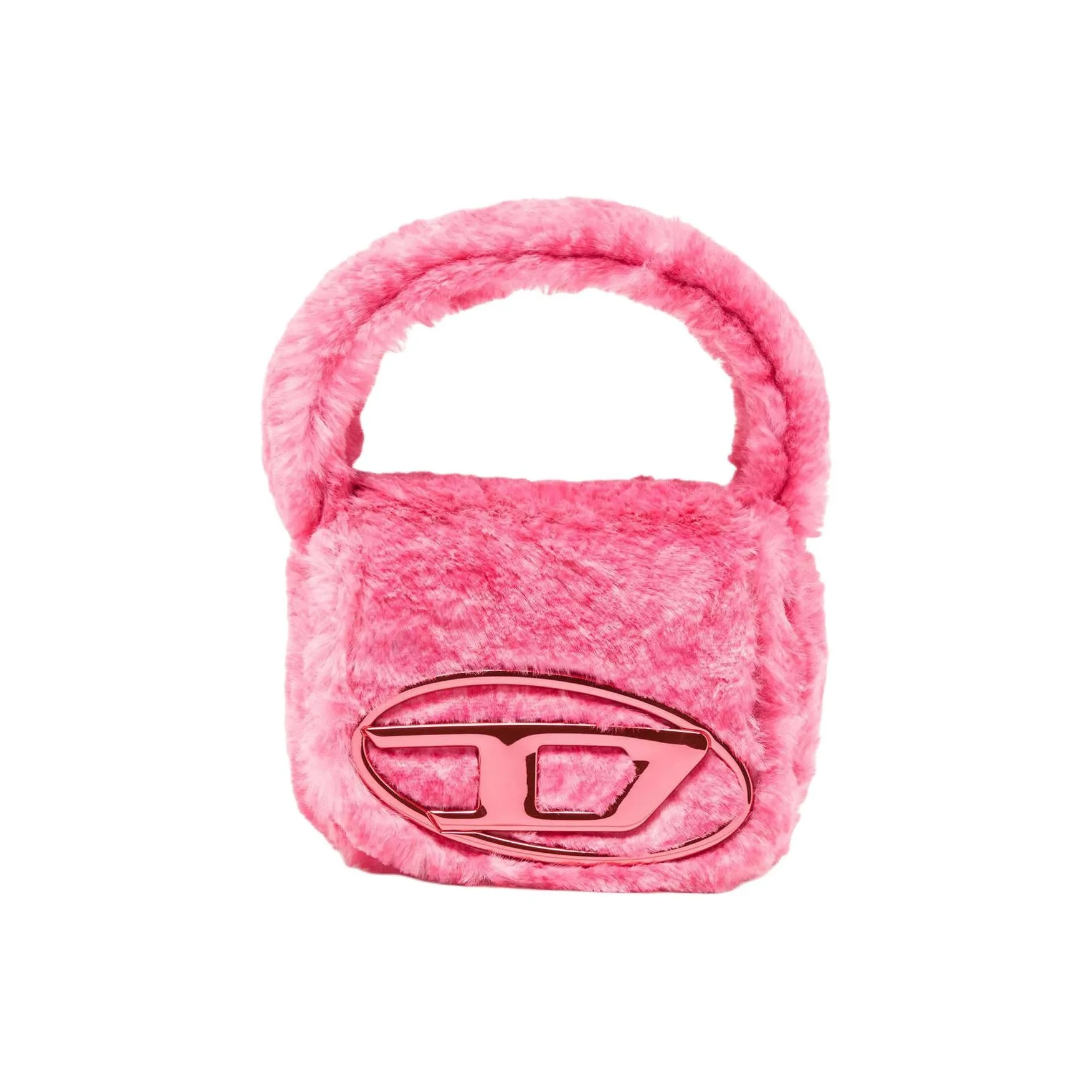 DIESEL Polyester Crossbody Bag, 1DR Bag, Handbag, Shoulder Bag Women's Pink