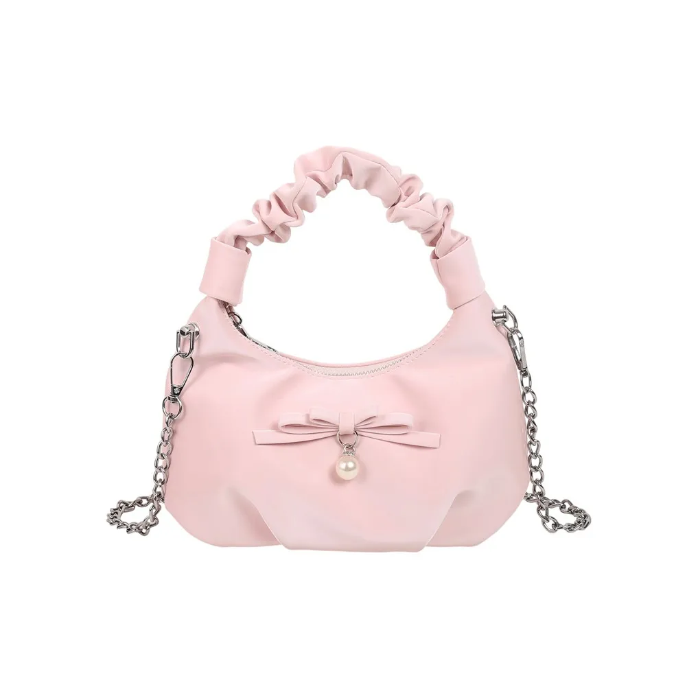 Han Munie Вельветовая сумка через плечо сумка обычная женская сатиновая розовая цветочная синяя