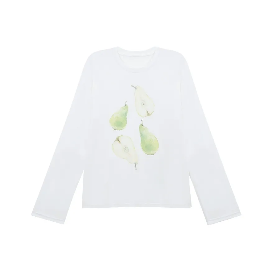 SUSANSAN Облачный белый Женские футболки