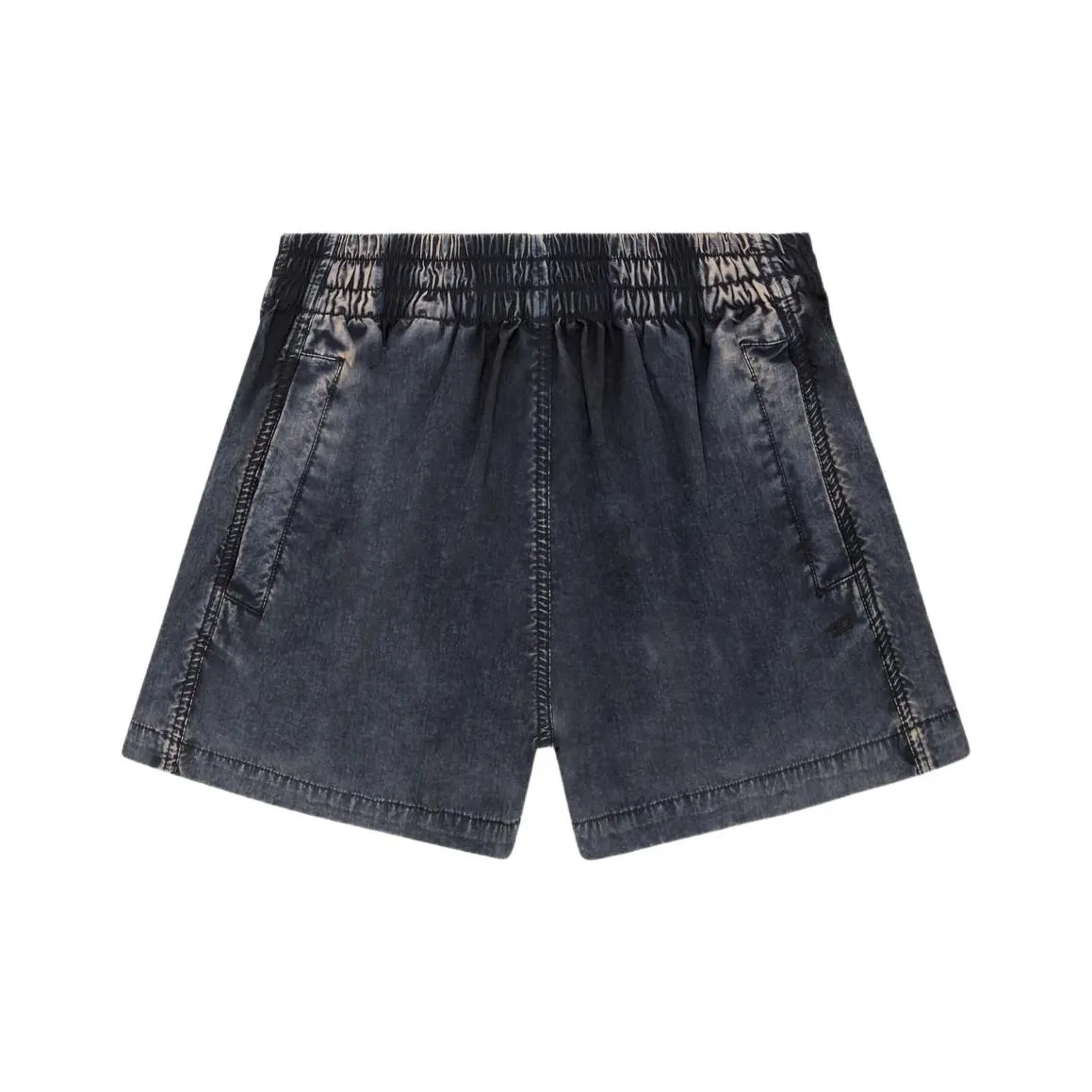 DIESEL Темно-синий Женские Джинсовые шорты
