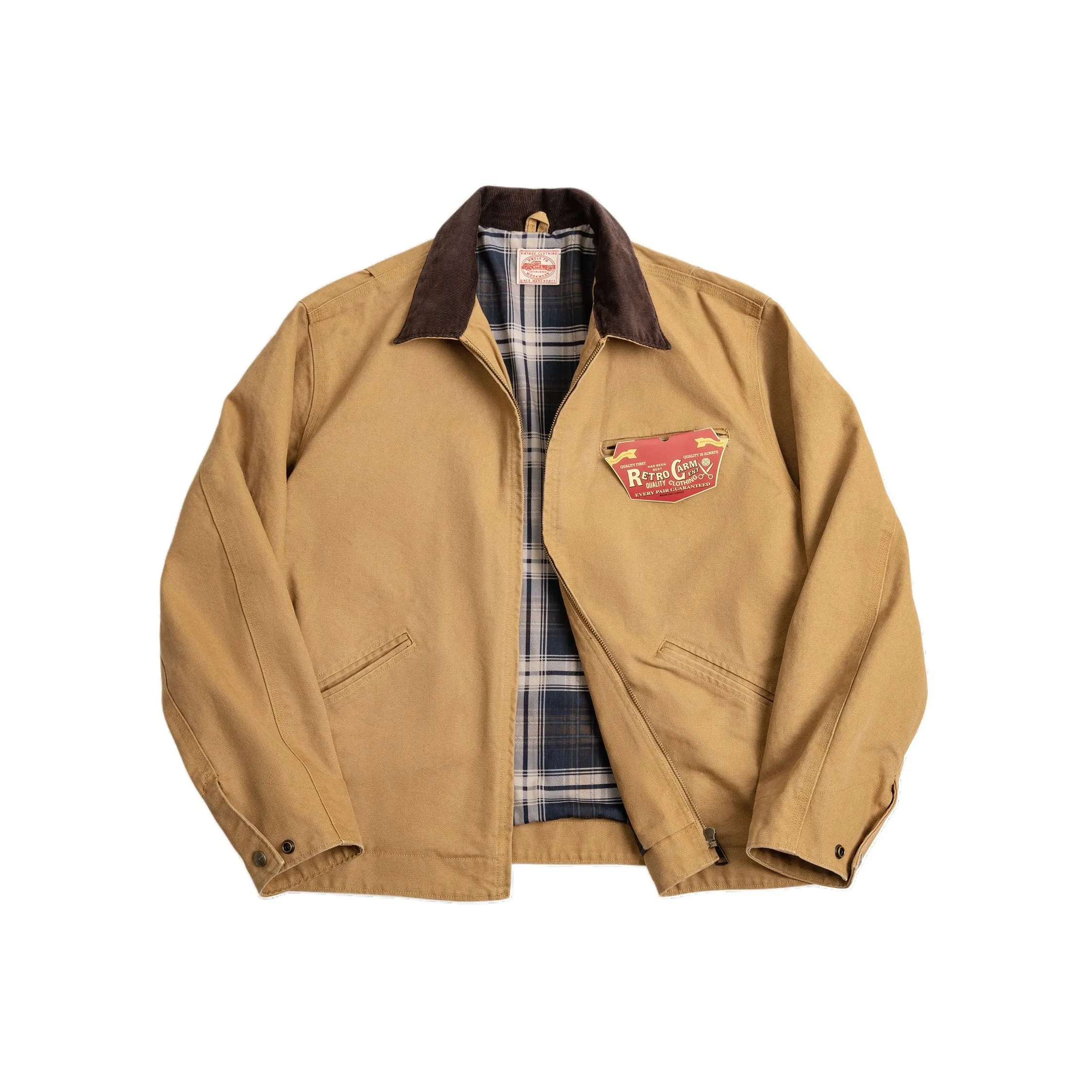 MADEN American Casual Spring Fall Jacket Men's