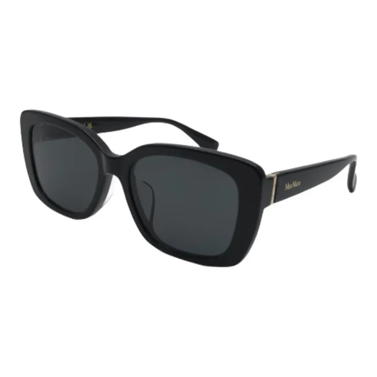 MaxMara Ацетатная пластина Рамка Нерегулярная форма Солнцезащитные очки Унисекс Черный