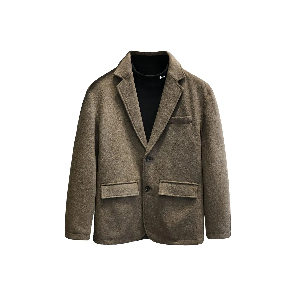 YGQPZHZ Осенний и зимний шерстяной деловой костюм для мужчин