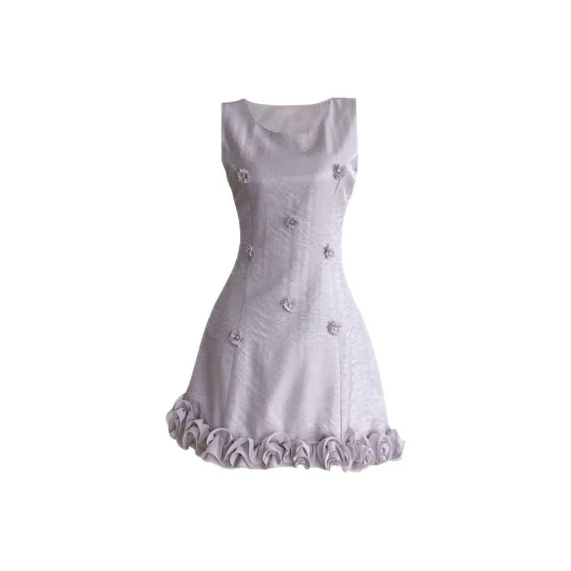 JOSR Светло-фиолетовые Женские Платья без рукавов