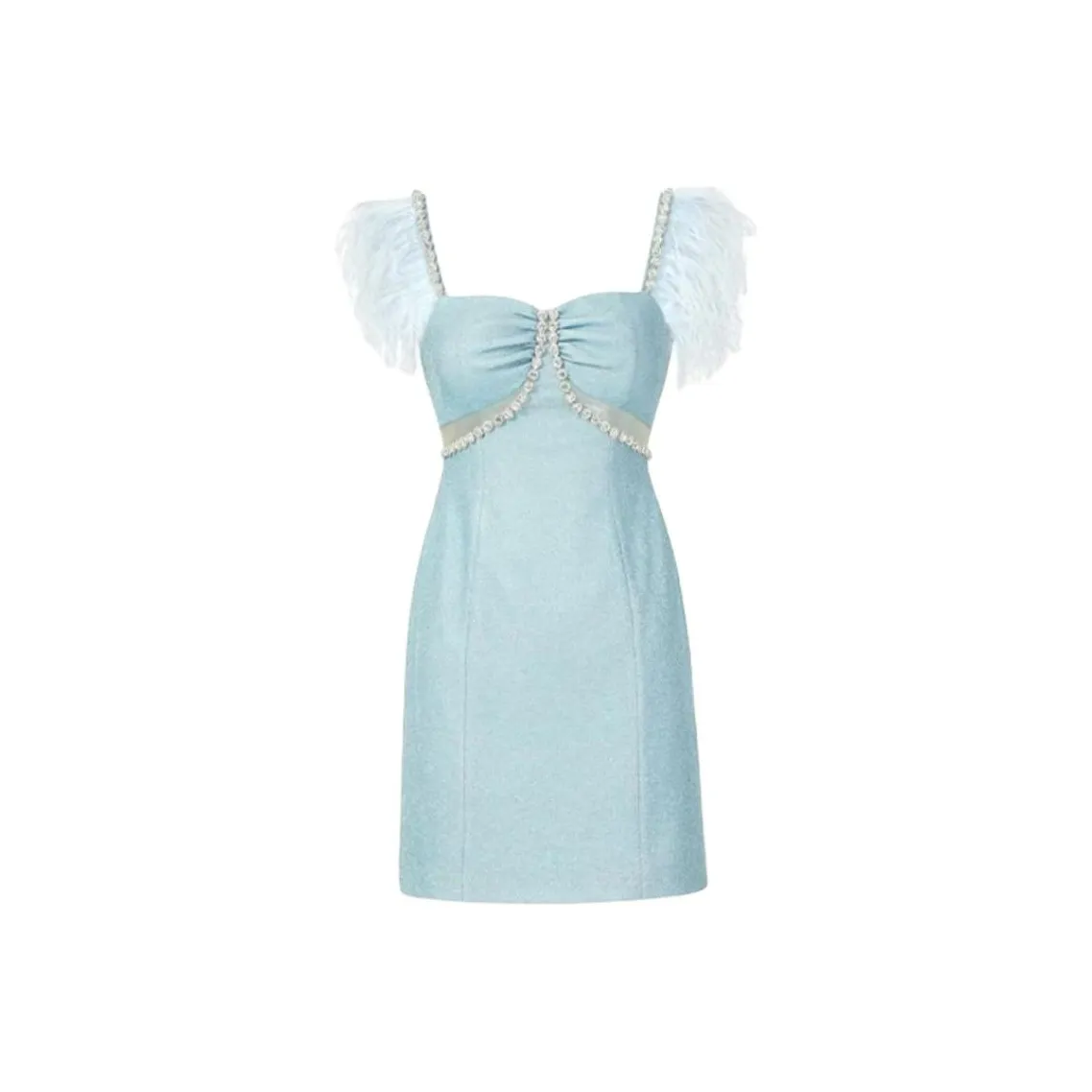 IQC Светло-синий Женские Слиплатья