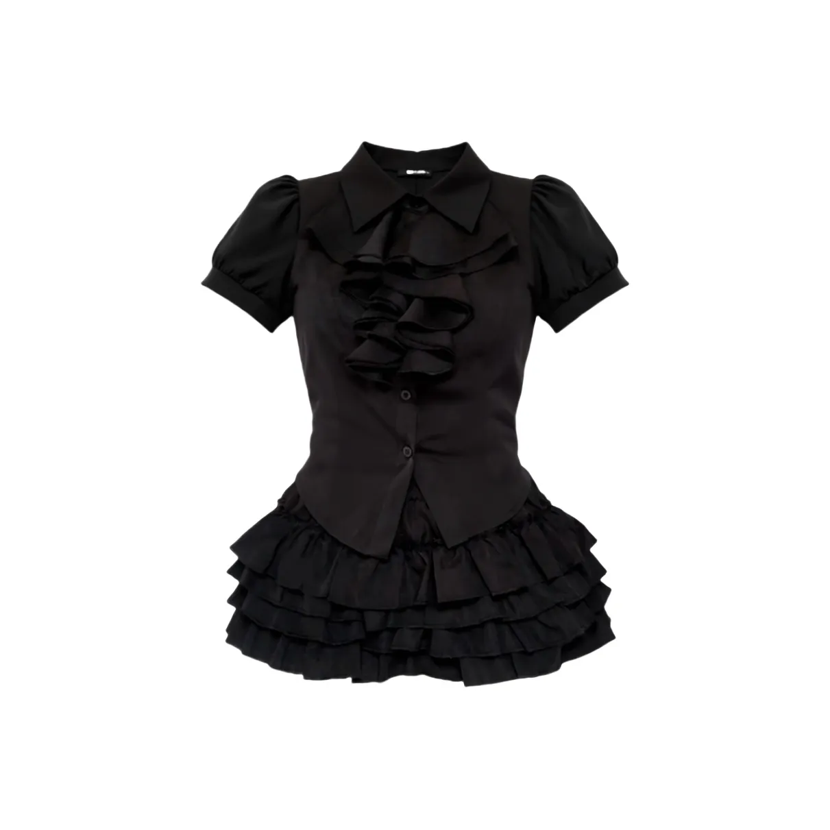 ZWTX STUDIO Летний комплект с юбкой для женщин