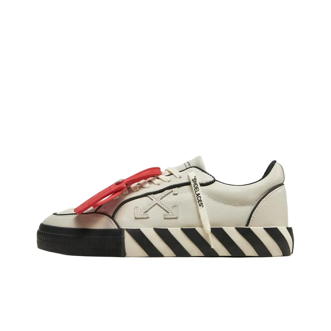 OFF WHITE Low Vulcanized Outlined White Black
