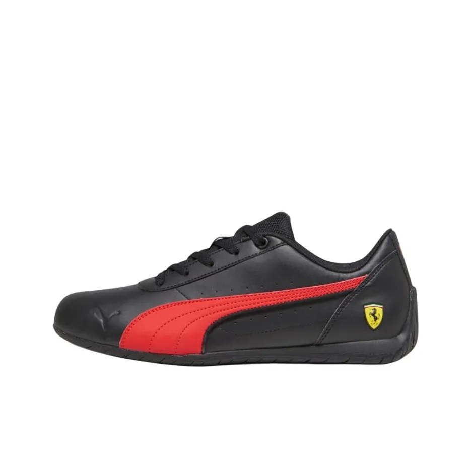 Scuderia Ferrari X PUMA Износостойкие Низкие Беговые Кроссовки Мужские Черные