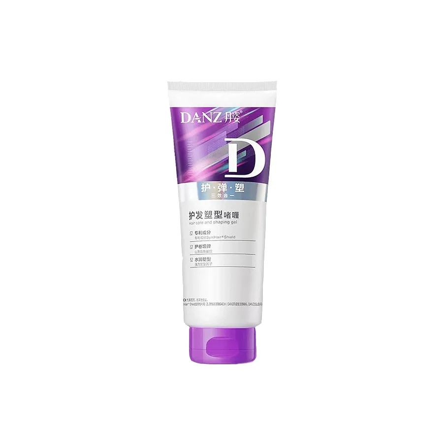 Danzi Big D Гель для укладки волос 100 г Эластичность Улучшитель увлажнения для кудрявых волос Анти-фризз Объемный Без ополаскивания Формирование