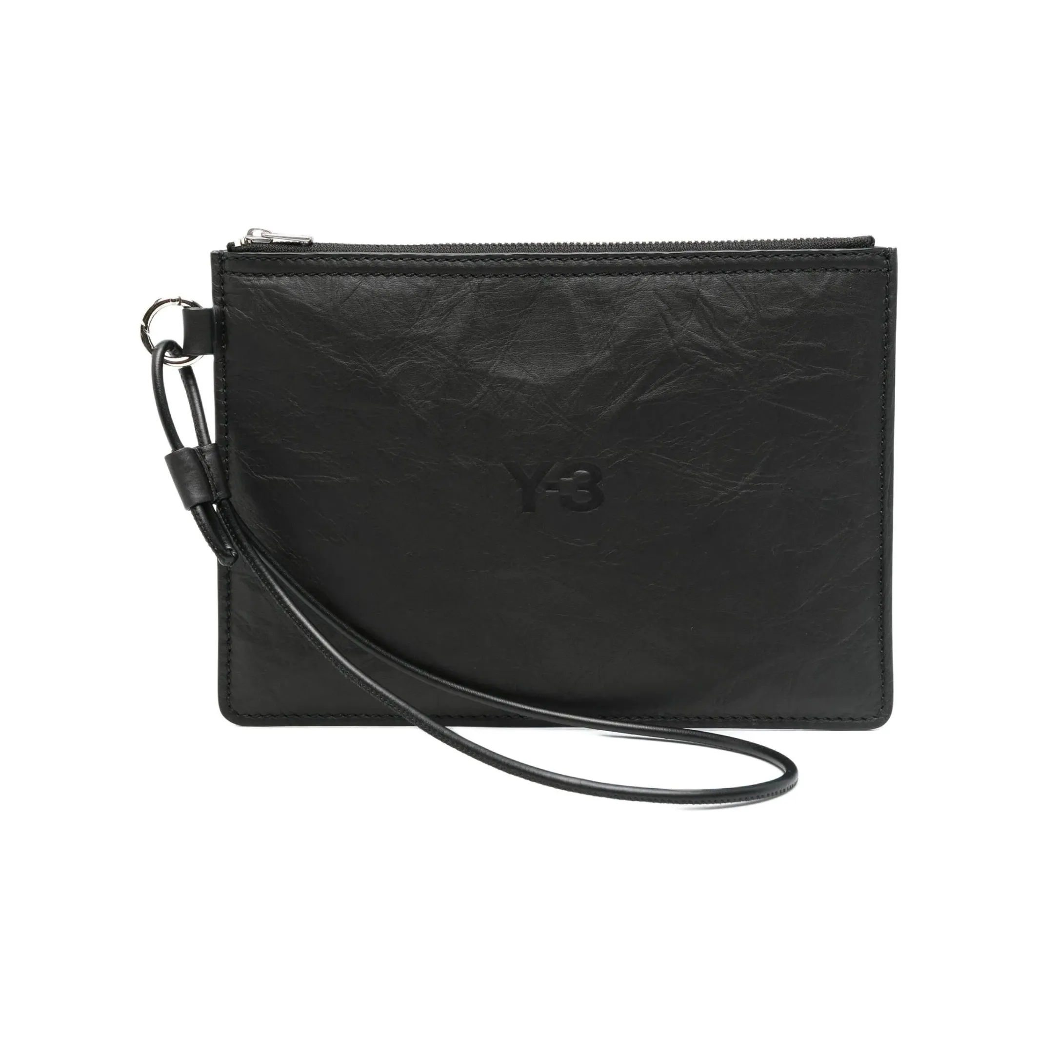 Y 3 Коровья кожа Кошелек Стандартный Унисекс Черный