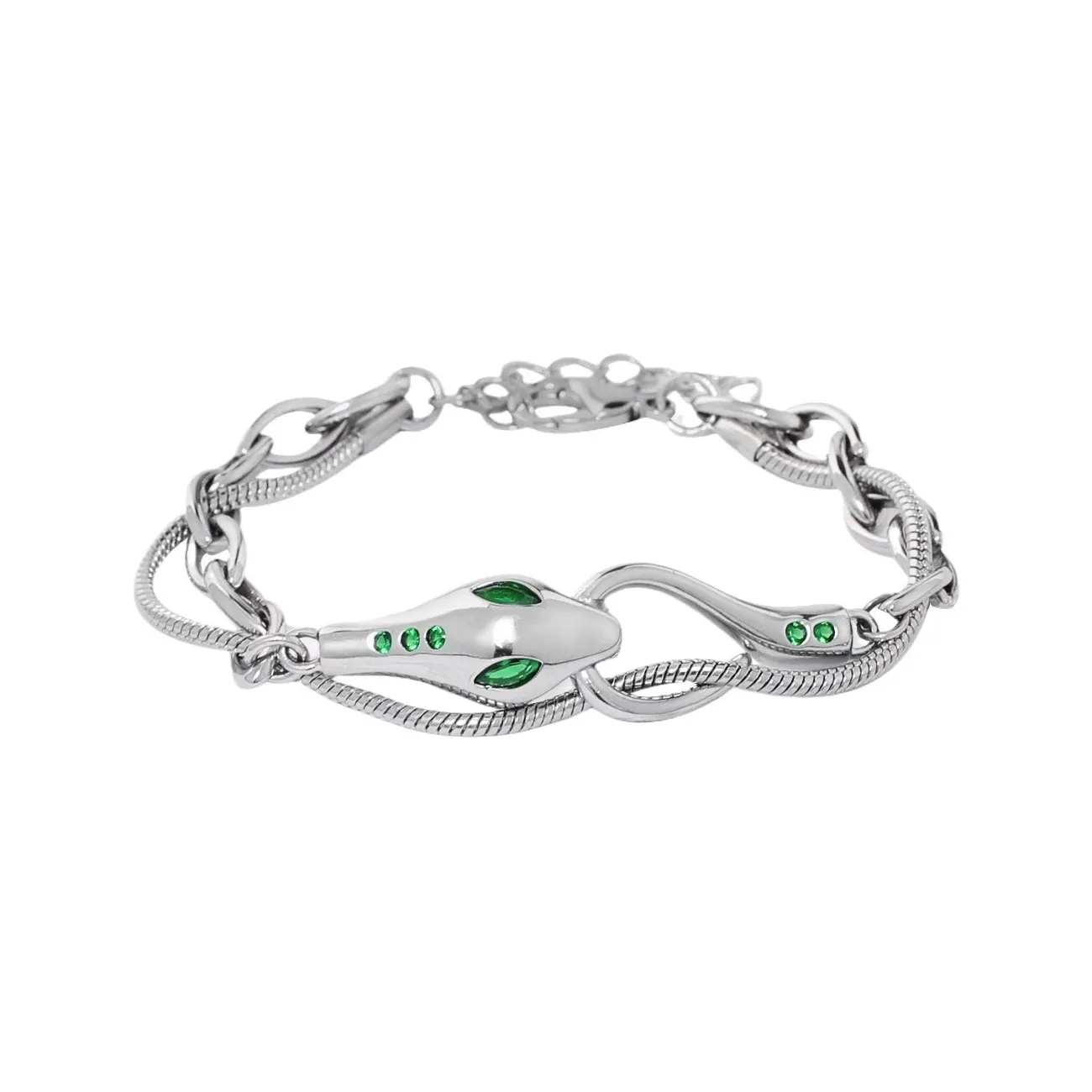 Anxious Титановые Стальные Браслеты Унисекс