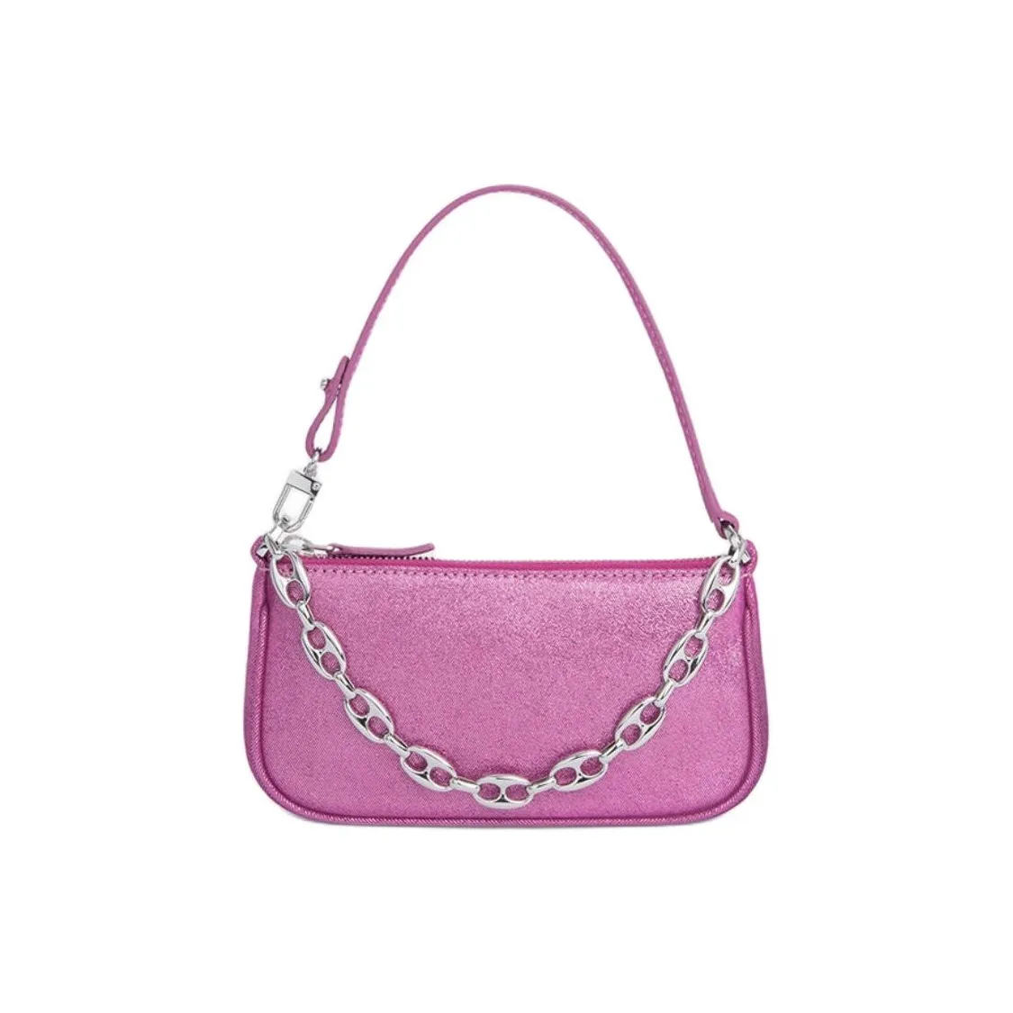 By Far Mini Rachel Сумка из коровьей кожи сумка через плечо женская фуксия
