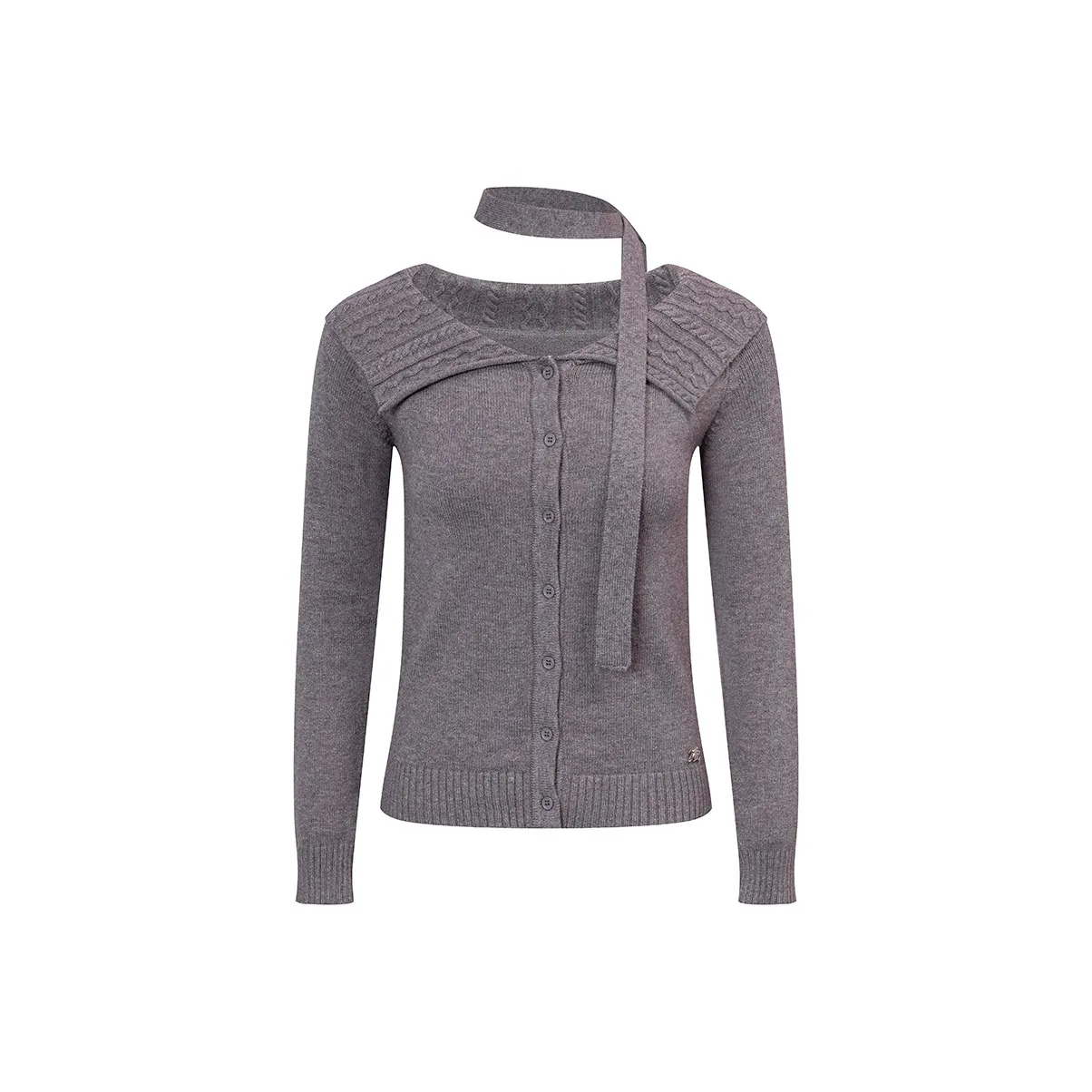 Ariseism Дизайн Inspired TWISTED Жареное тесто Off The Плечо Халтер Трикотаж Женский Осенний Облегающий крой Топ Женский