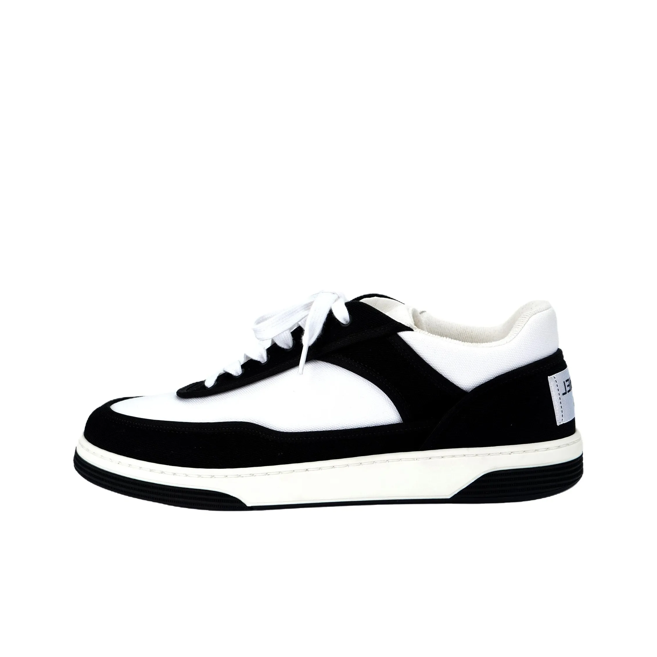 CHANEL Trainers Low 'Black White' Women's
