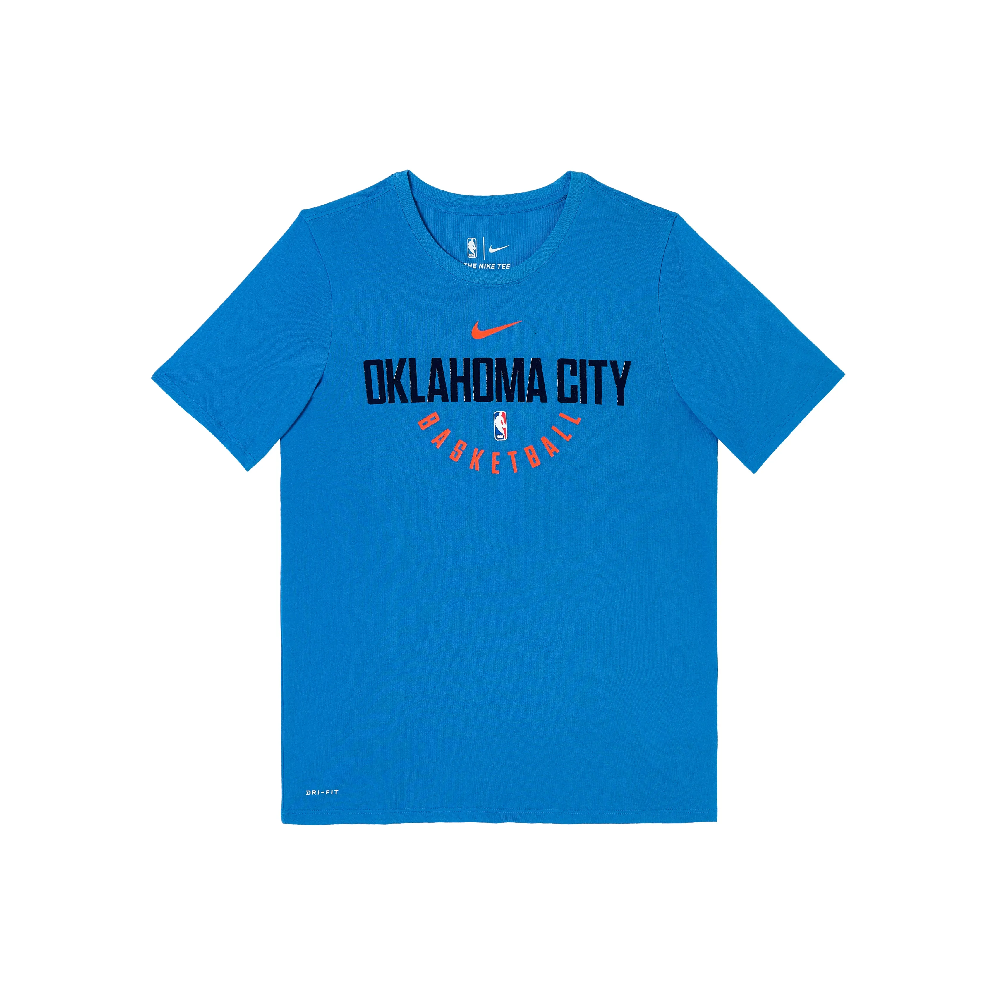 Nike Dri Fit Синий Школьный возраст Футболка