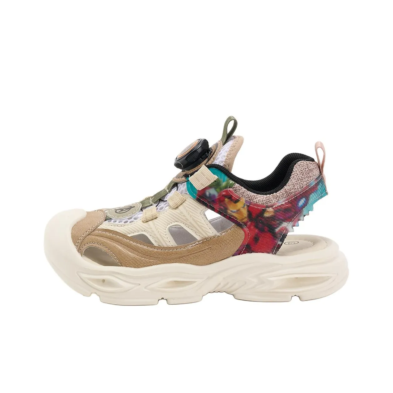 Disney The Avengers Collection Противоскользящие Анти-KICK Амортизирующие Устойчивые к истиранию Дышащие Низкие Топ Сандалии Детские