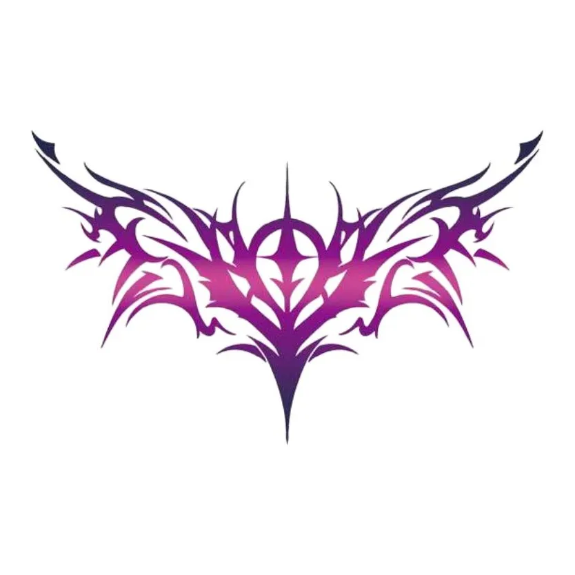 LIEJI Весы Созвездие Цветочный Многоцветный Наклейка Tattoo