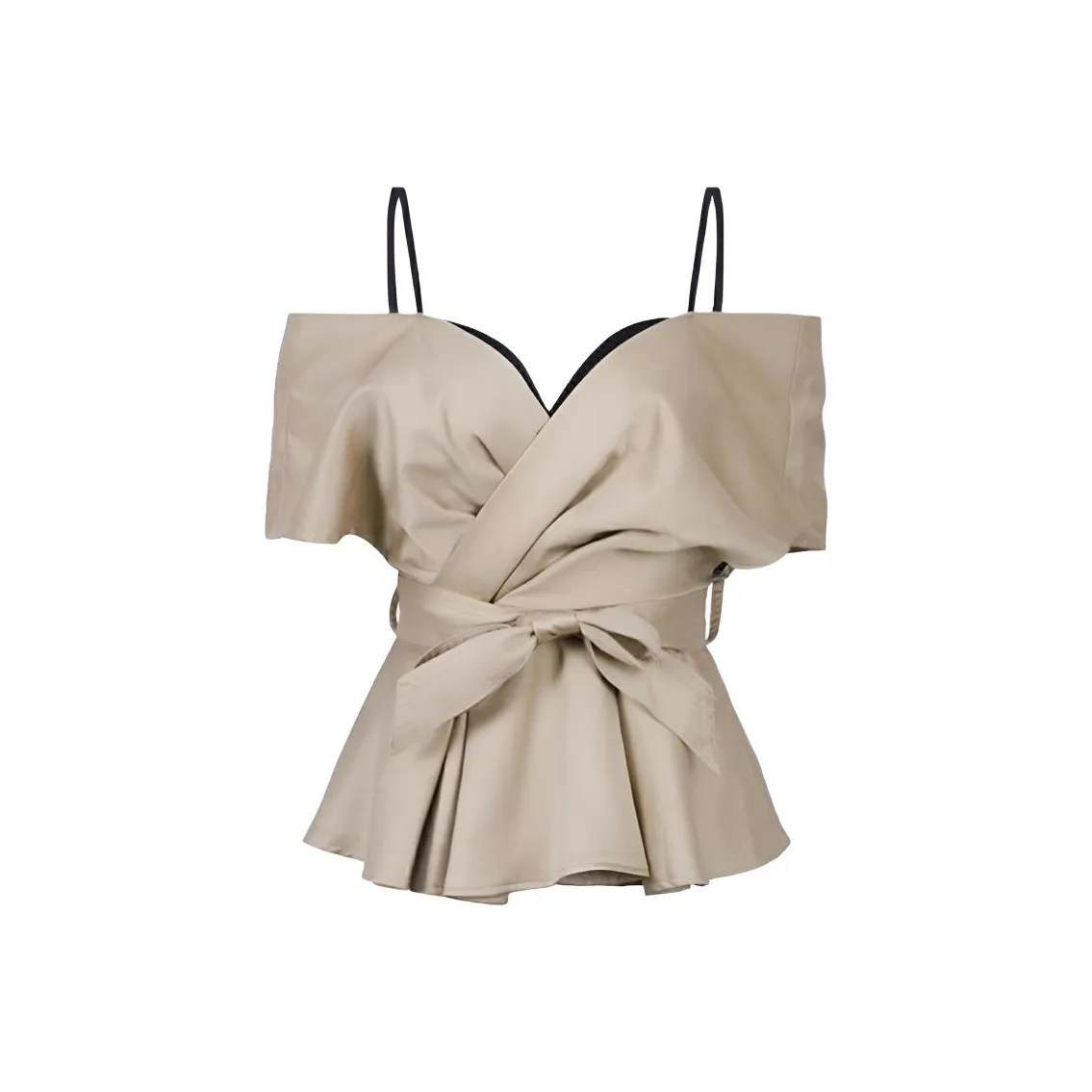 Leather Cat Khaki Женские Рубашки