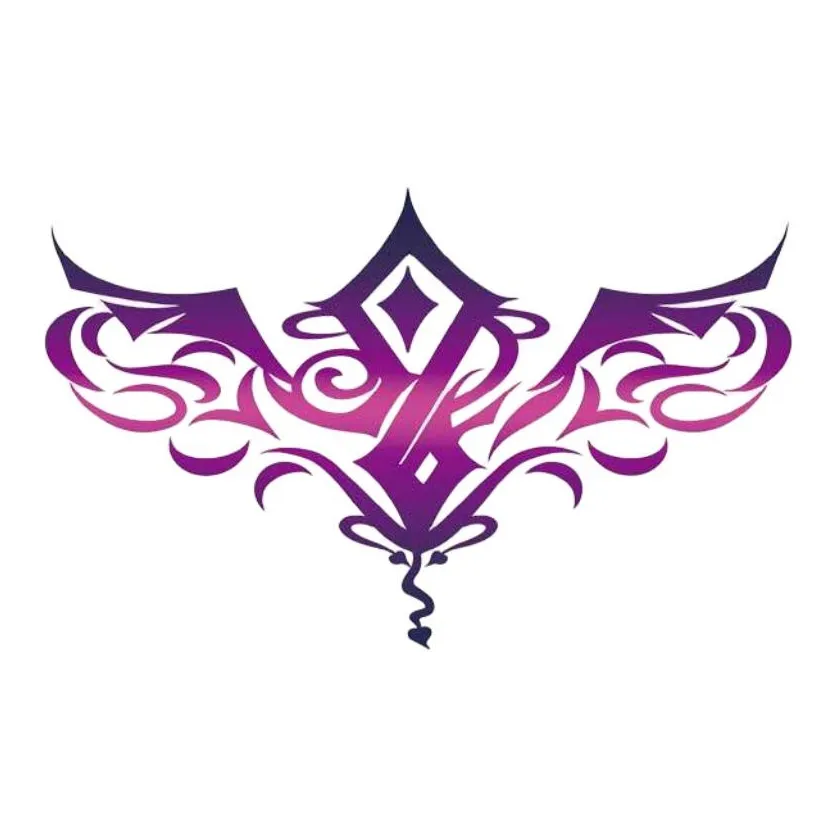 LIEJI Лев Цветочный Созвездие Цветочный Травяной Татуировка Наклейка