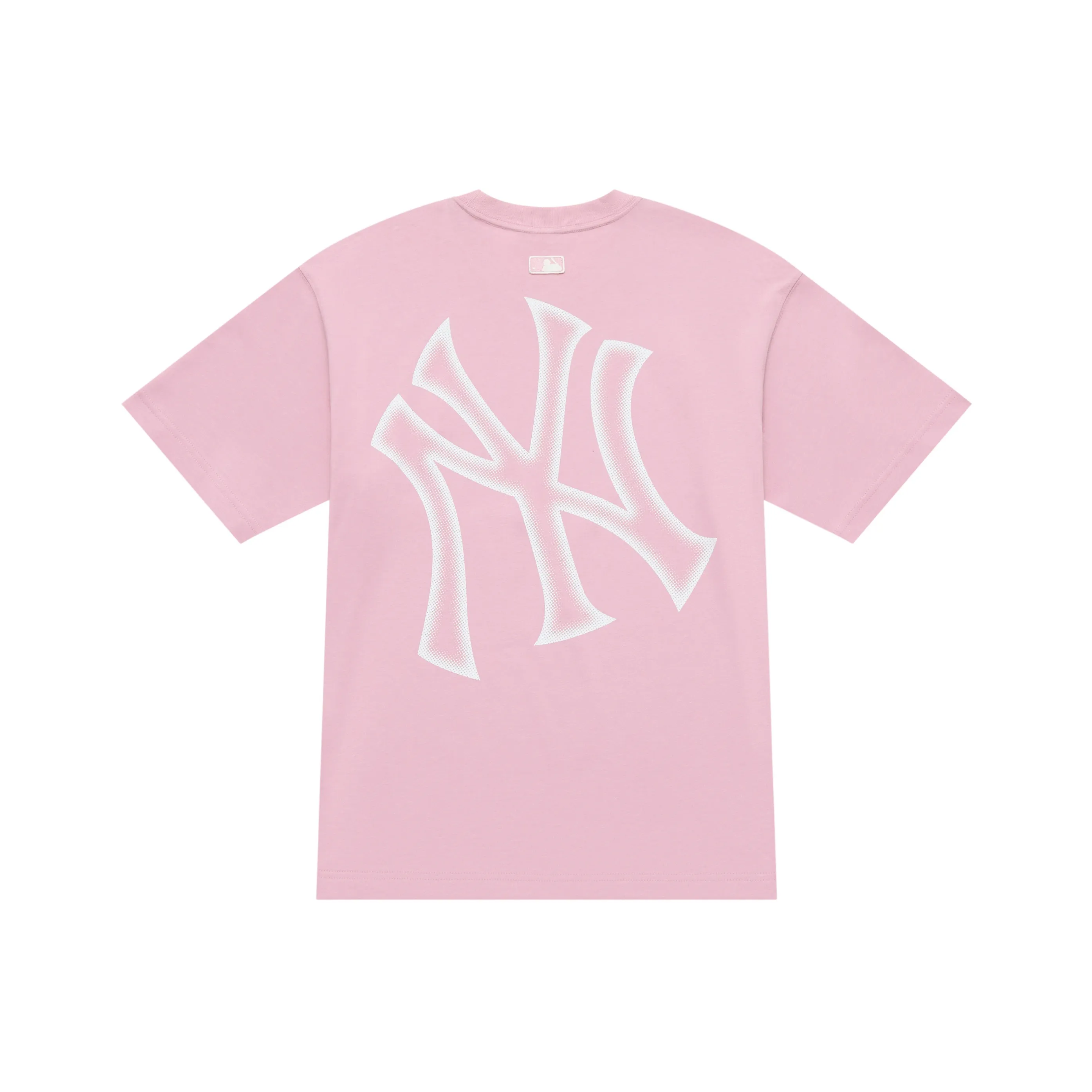MLB Base Logo New York Yankees Basic Collection 25SS T-Shirt Unisex Pink