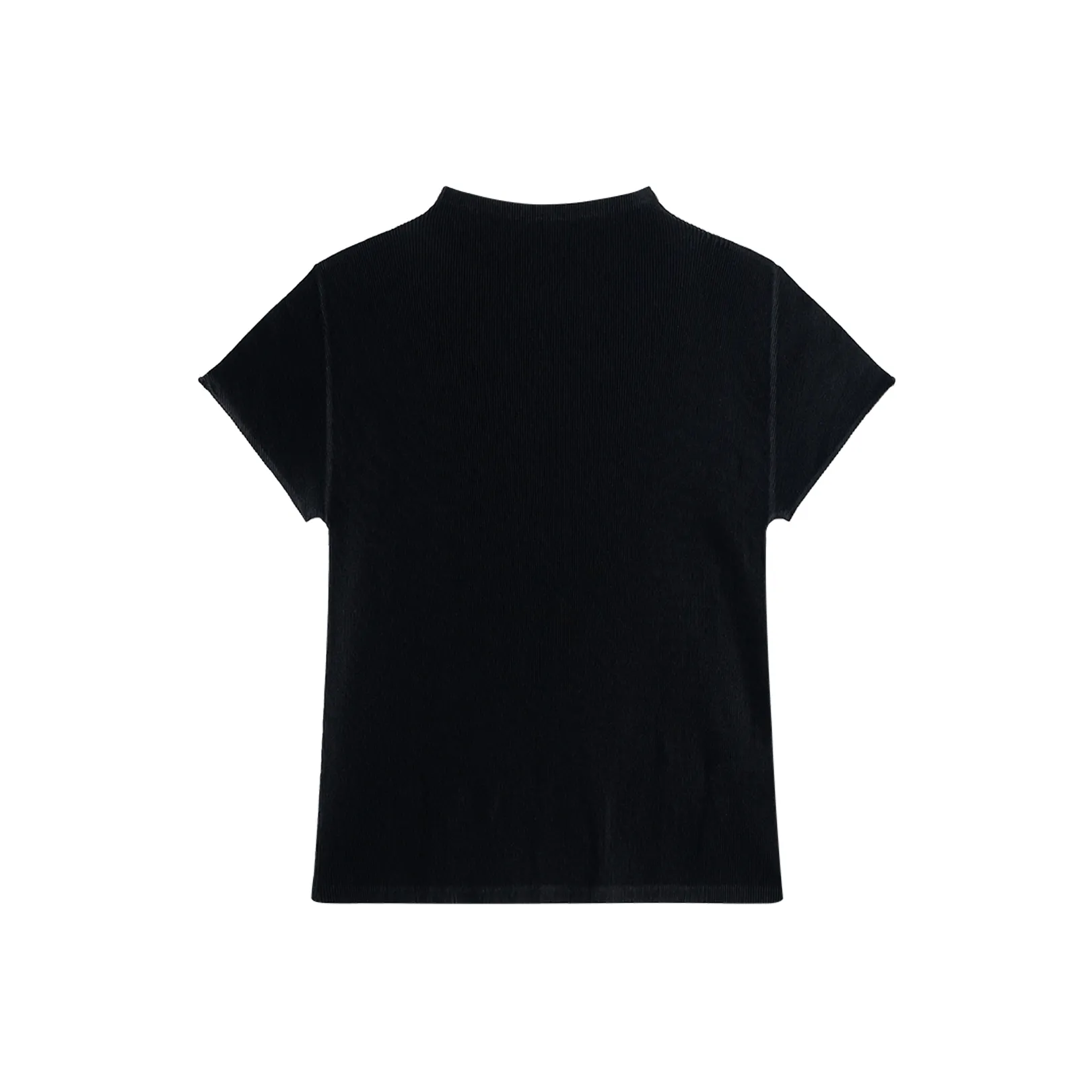 PLEATS PLEASE ISSEY MIYAKE SS22 T Shirt Women's Black