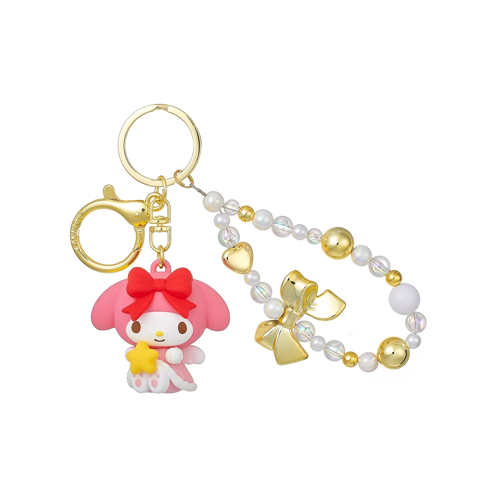 Sanrio My Melody Little Angel Collection Cute Doll Accessories Cartoon Sweet Style Charm Anime Themed