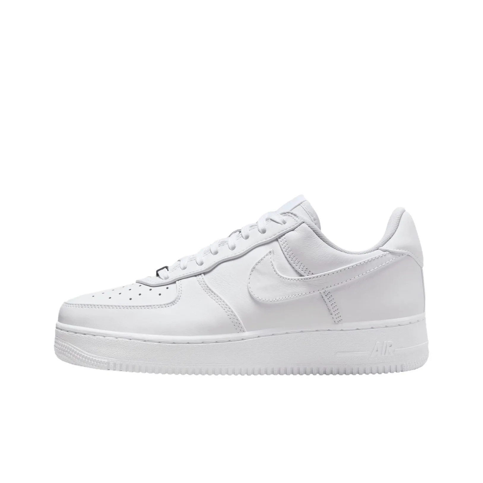 Nike Air Force 1 Low Retro Premium Дышащие Низкие Кроссовки для скейтбординга Унисекс Белые