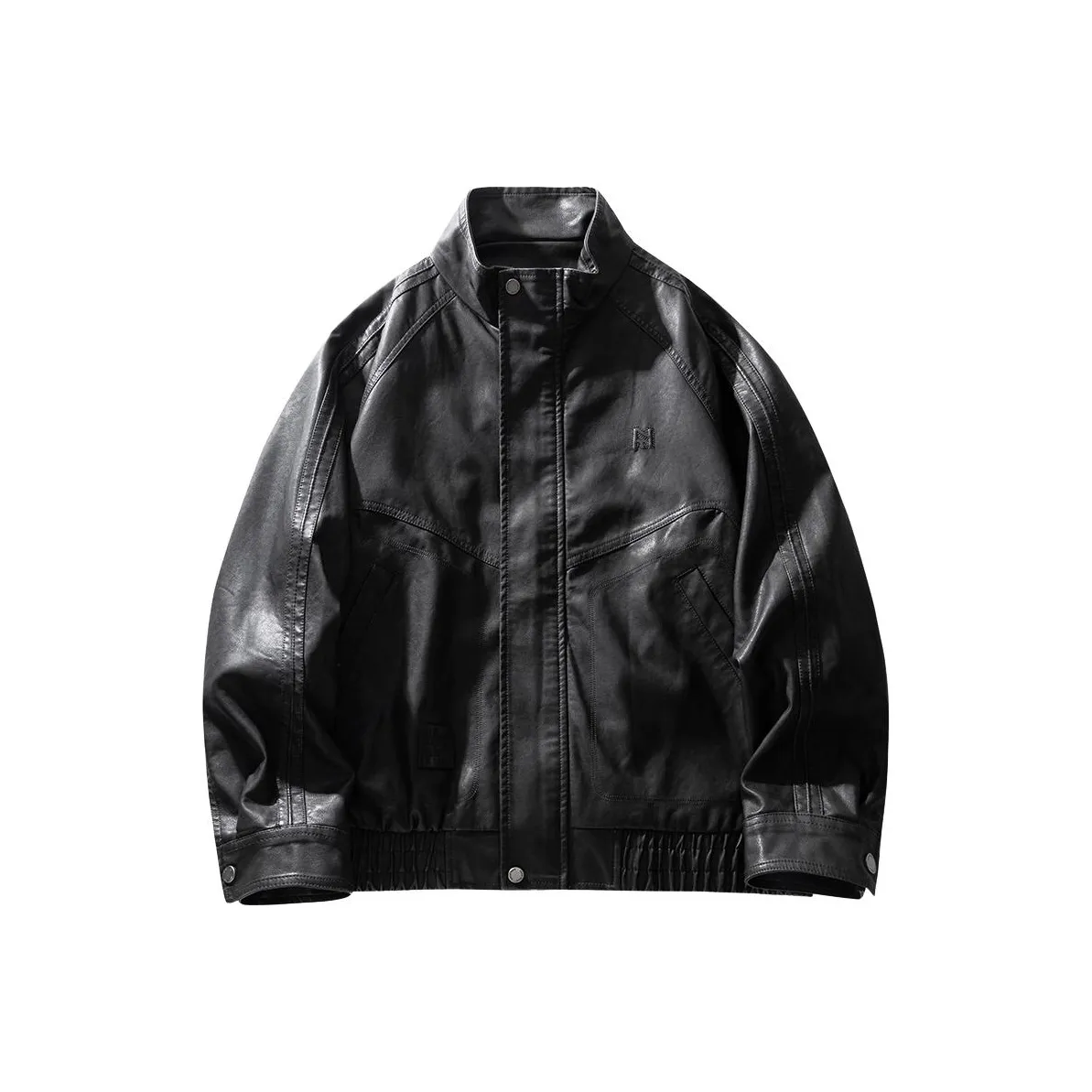 HZWH Мужские кожаные куртки