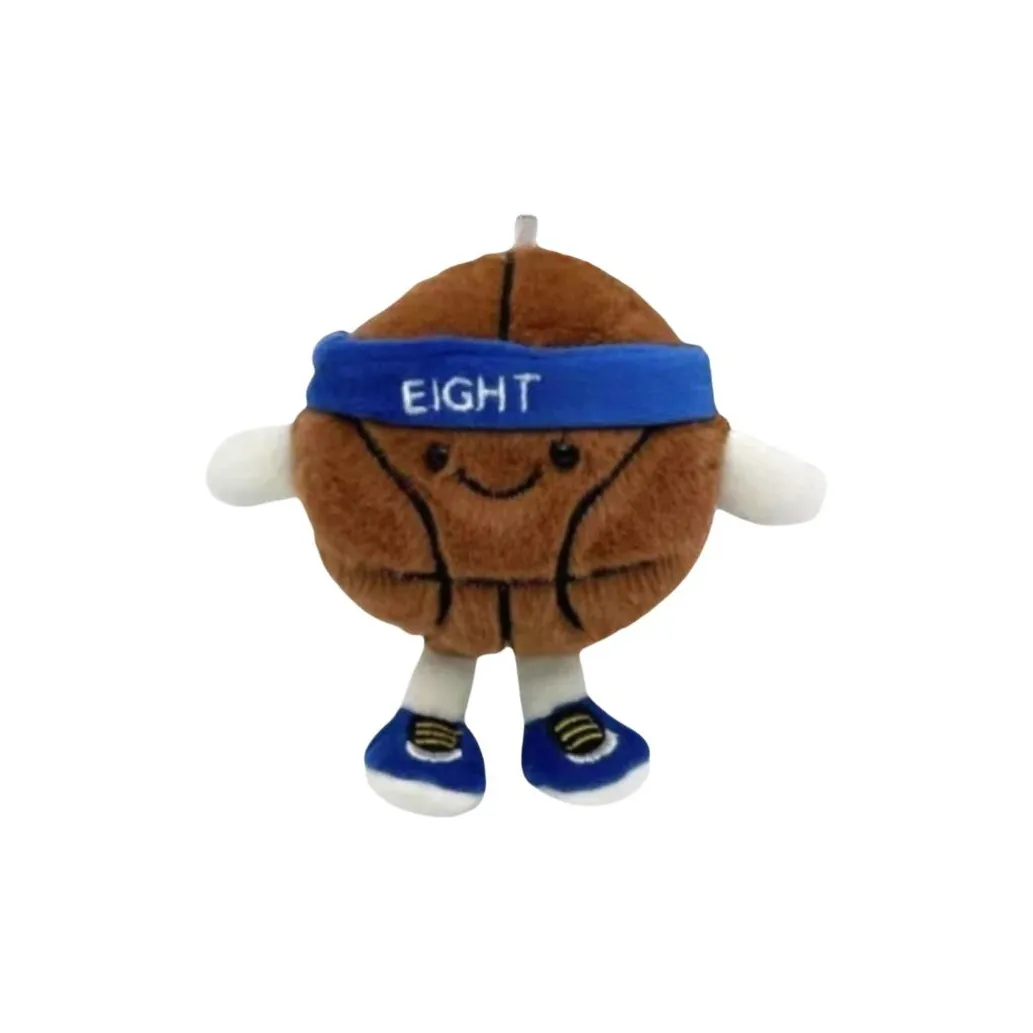 77 SEVEN DREAM Cute Collection Баскетбол Бадминтон Украшение Плюшевый Подвеска 10 см Рекомендуемый рост