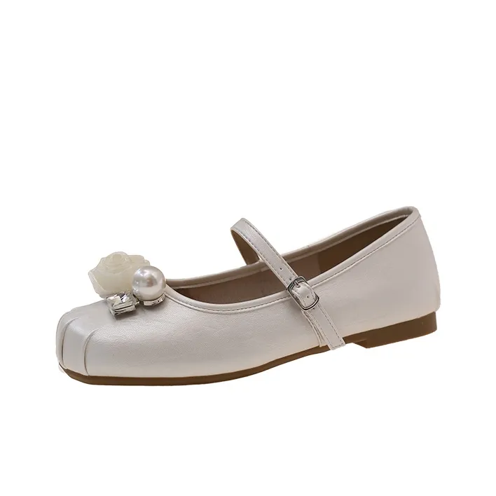 Dragon Dance Плоская подошва Туфли Мэри Джейн Женские