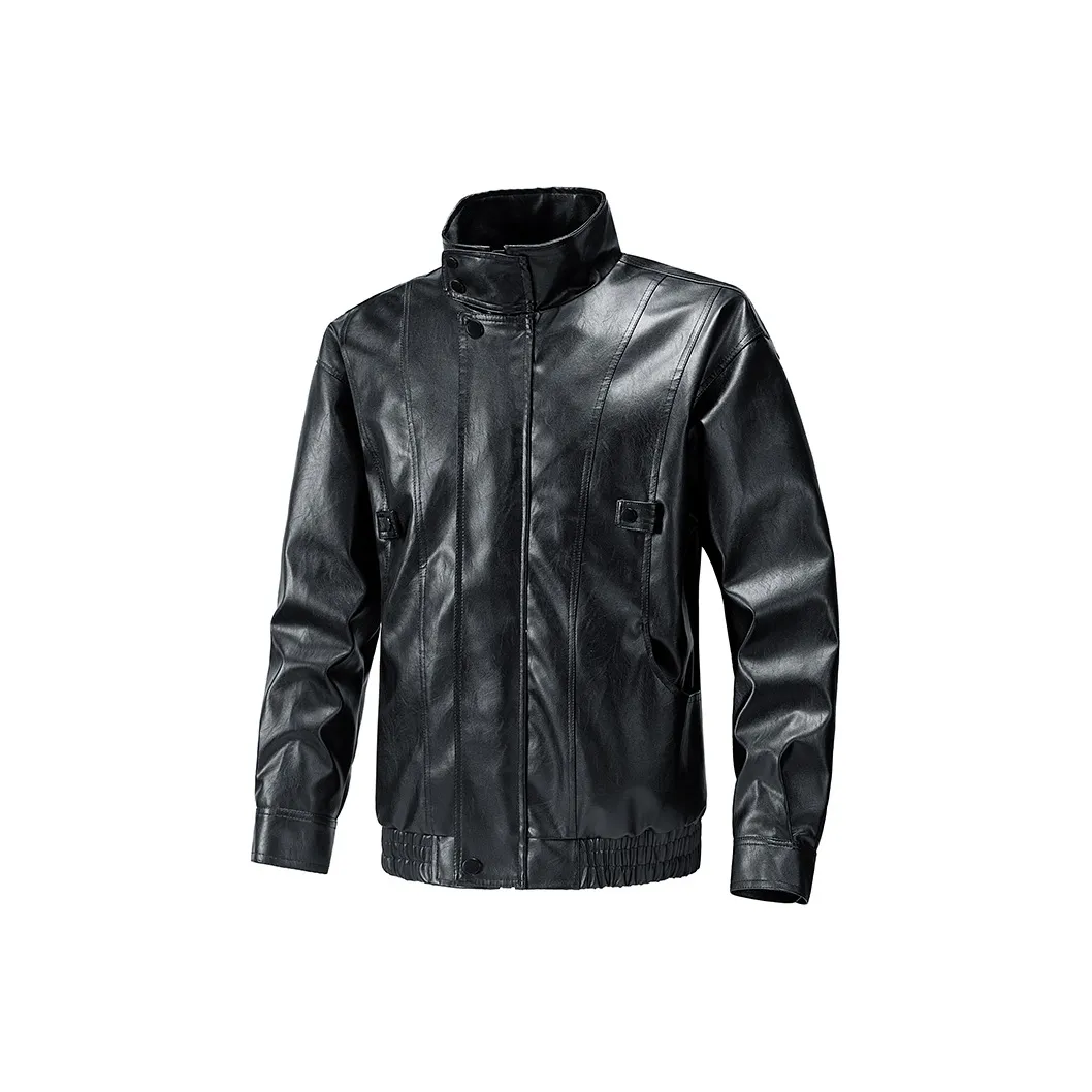 CHUAN QI BAO LUO Кожаная куртка мужская