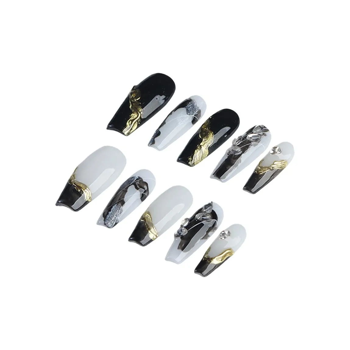 YIYIHE Изящный Fashion Elegant Уникальность MID Длина Укороченный Короткий Квадратный Круглый Черный Jump Цвет