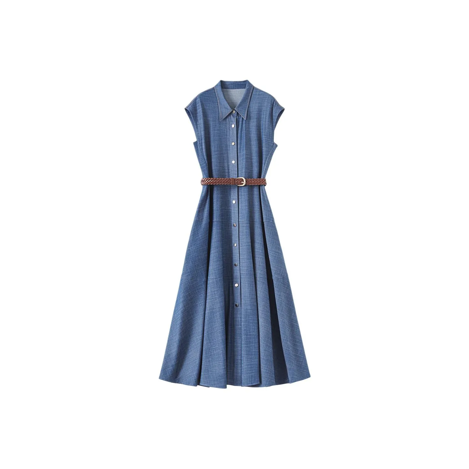 MH Небесно-голубой Женские Короткие Платья с Короткими Рукавами