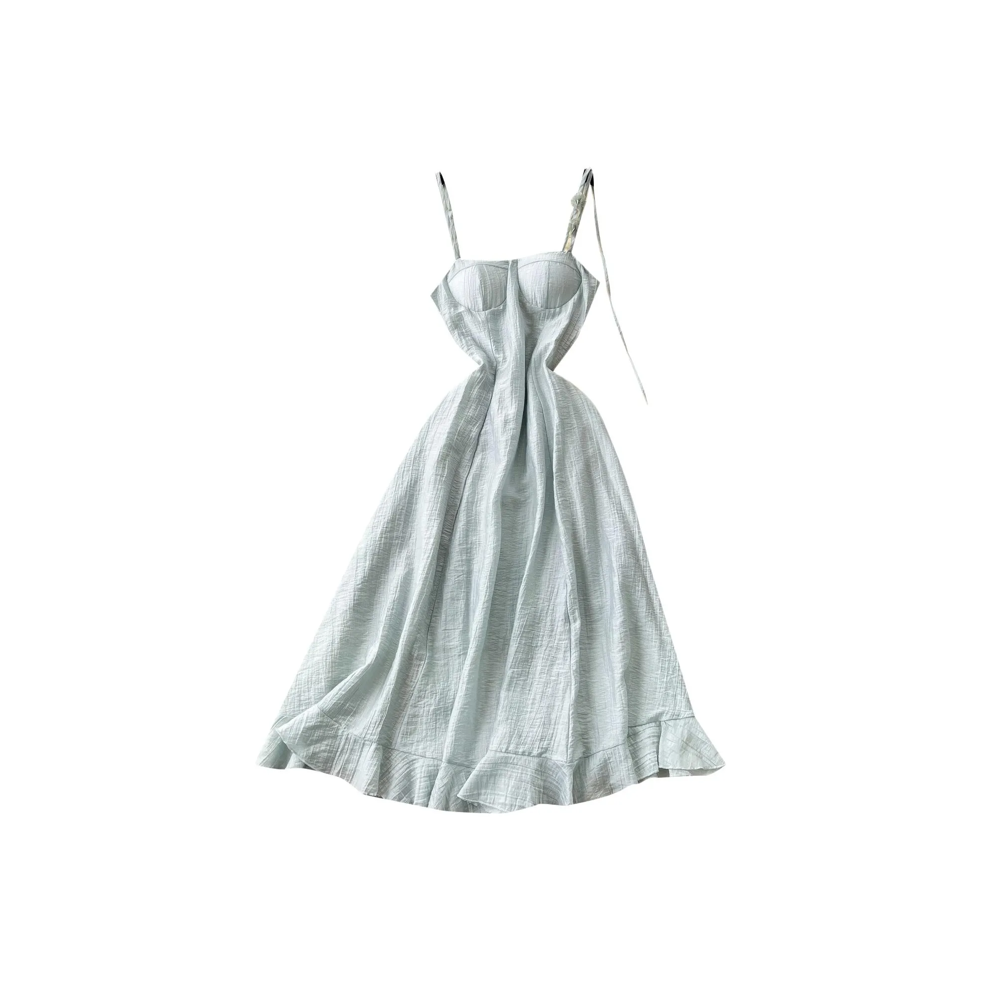 BOVCKEI Светло-синий Женские Слиплатья