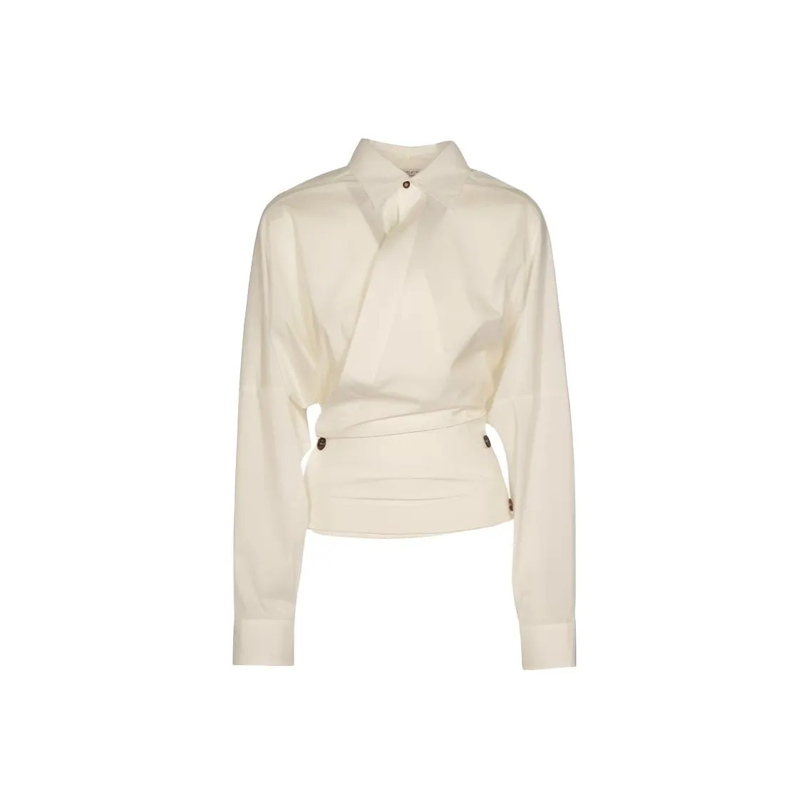 Leather Cat Белый Женские Рубашки