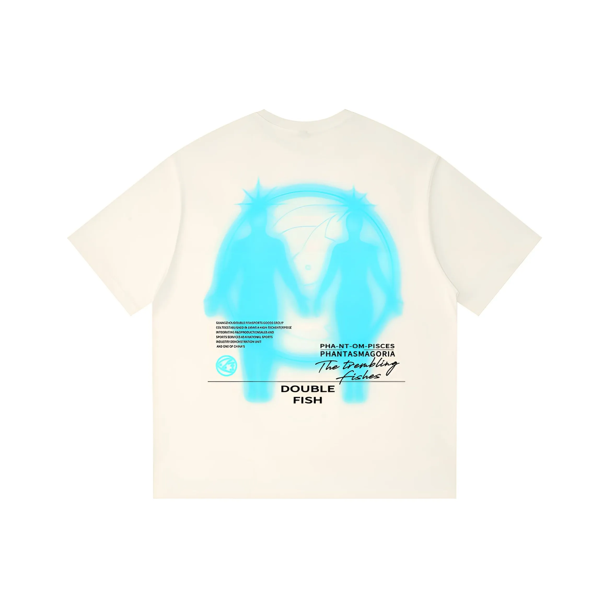 DOUBLEFISH Короткий рукав T-рубашки унисекс