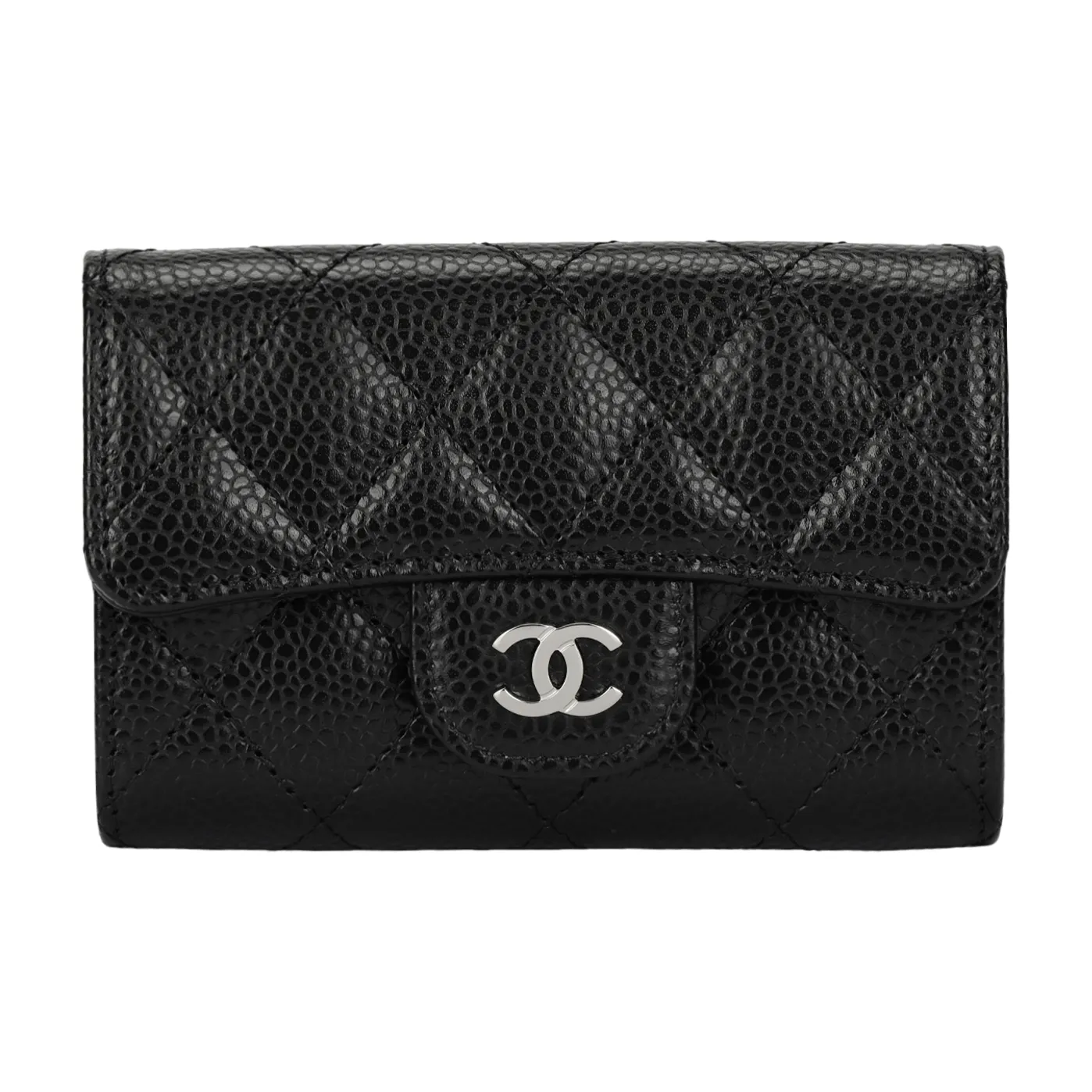 CHANEL Classic Card Holder Black AP0214