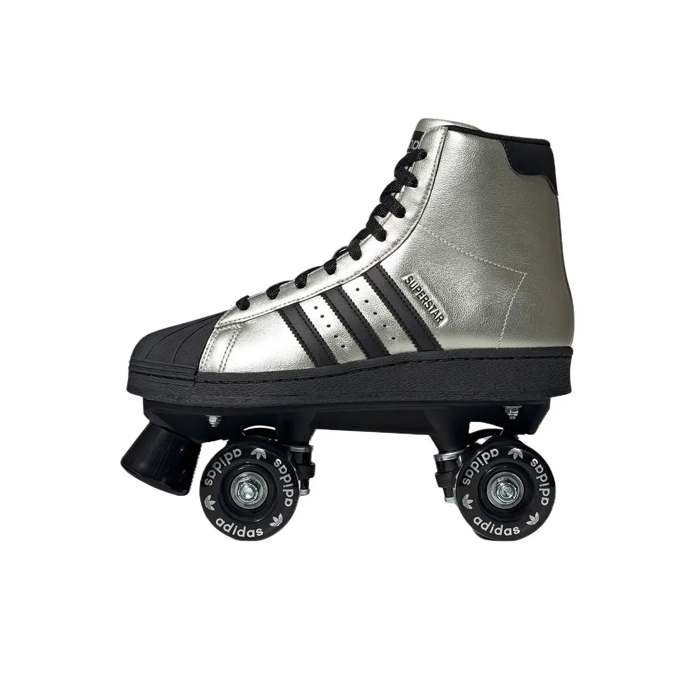 Adidas Originals Superstar 82 Casual Женские Металлический Серебристый